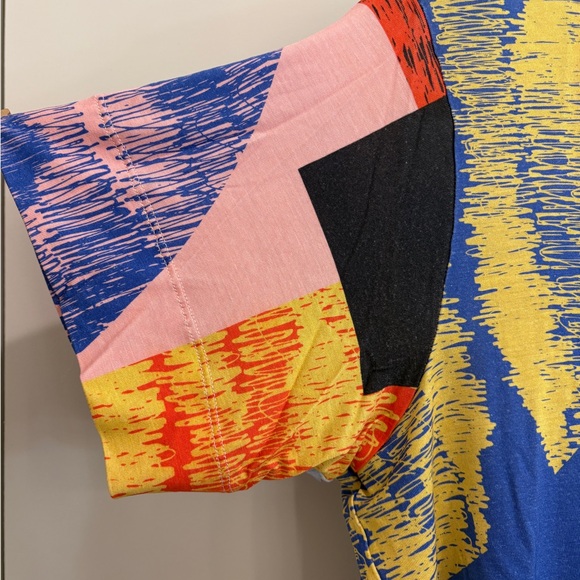 Henrik Vibskov “Blurry Lights” Graphic T-Shirt | FW22 | Over-sized Cropped XS - Picture 8 of 11